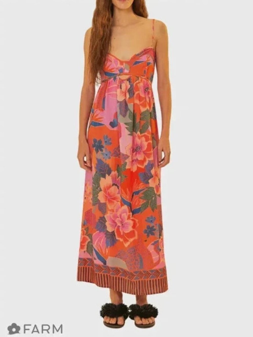 NWT FARM RIO DRESS SIZE LARGE PACK5357 6/7 SH